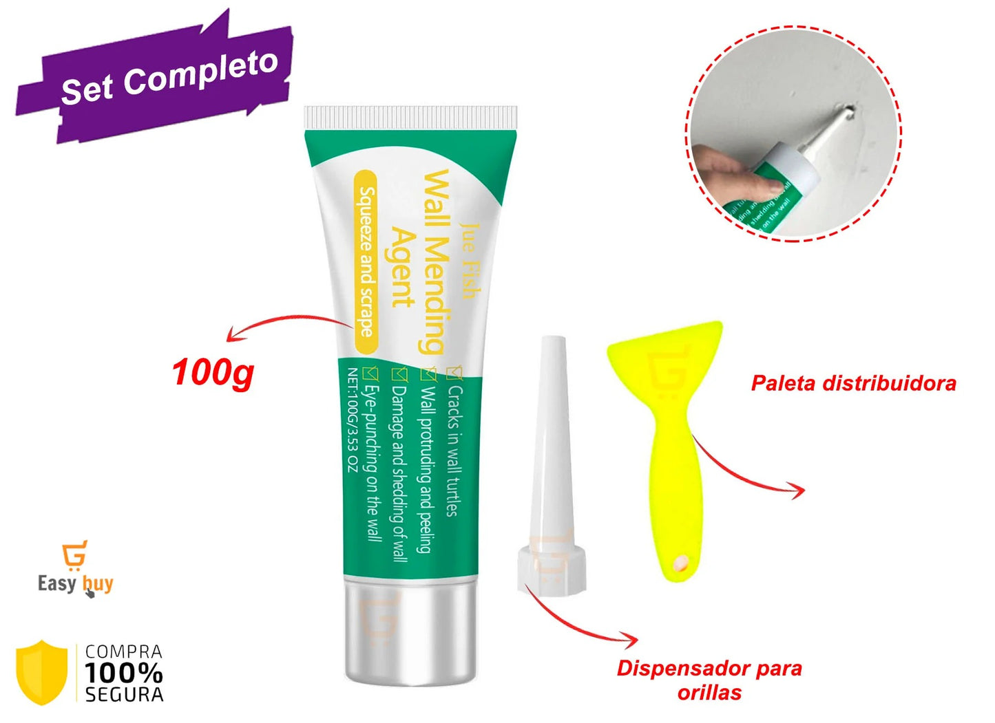 PASTA RESANADORA INSTANTANEA🪄 ¡PAGA 1️⃣ LLEVA 2️⃣!