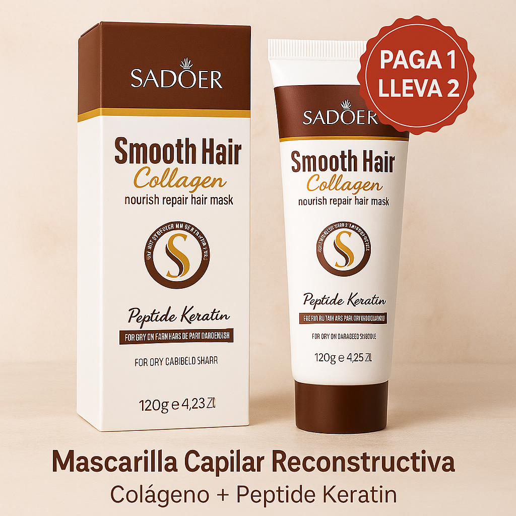 ✨SADÖER Botox Capilar - Tratamiento Capilar Intensivo con Colágeno y Péptidos💆‍♀️