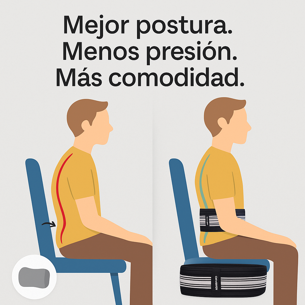 LumbarDaily™ - Cinturón de Estabilidad, Bienestar y Comodidad Diaria💥