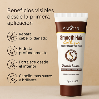✨SADÖER Botox Capilar - Tratamiento Capilar Intensivo con Colágeno y Péptidos💆‍♀️