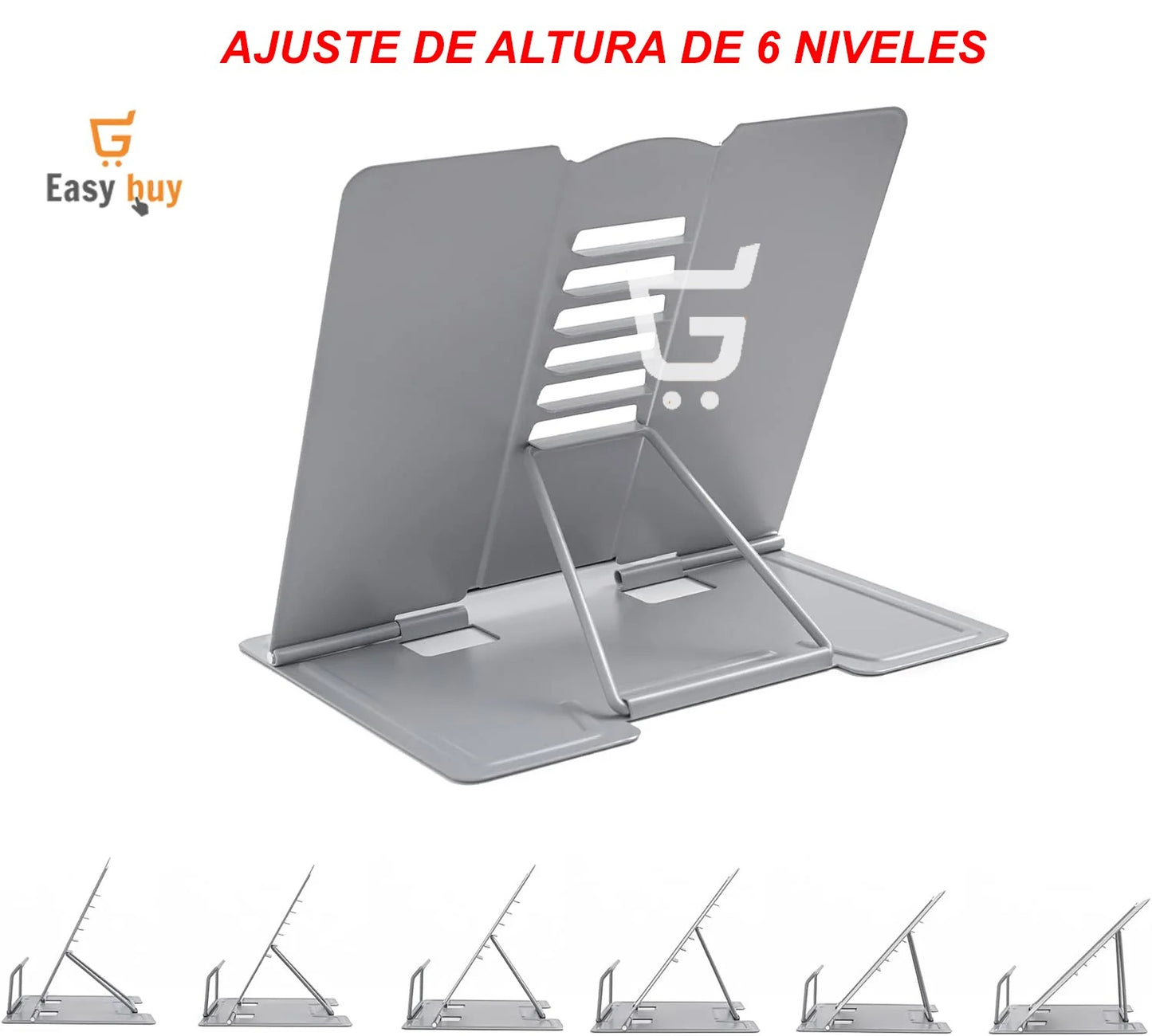 📖Transforma tu Lectura con el Soporte Ergonómico Ajustable 🧠