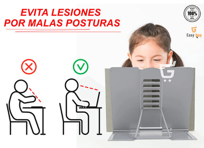 📖Transforma tu Lectura con el Soporte Ergonómico Ajustable 🧠