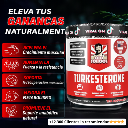 Turkesterone Tongkat Ali Original; IMPORTADO – Rendimiento Real 🧔♂️💪